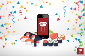 Comida japonesa no Carnaval