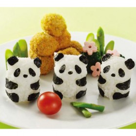 Onigiri de panda - obentô
