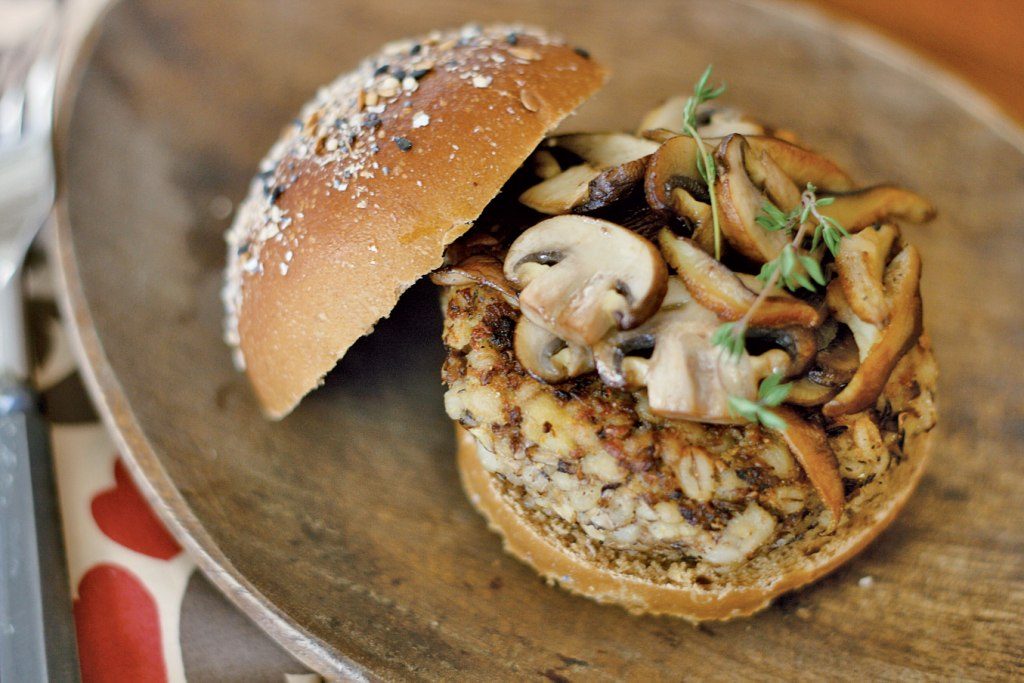 hamburguer de tofu