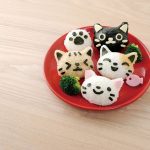 Onigiri de gatinho - obentô